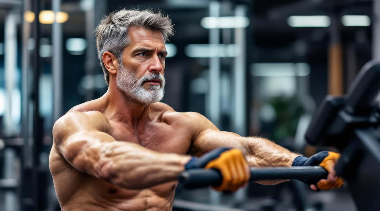 Persona realizando ejercicios de flexibilidad